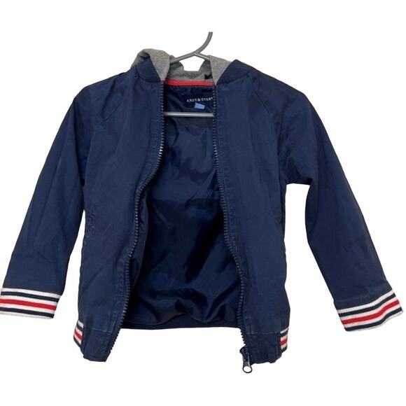 Andy and Evan Penn Hooded Bomber Jacket - Picture 3 of 4